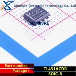 TL431ACDR 431AC SOIC-8 Voltage References Shunt Adjustable Precision References Power Management ICs Brand New Original