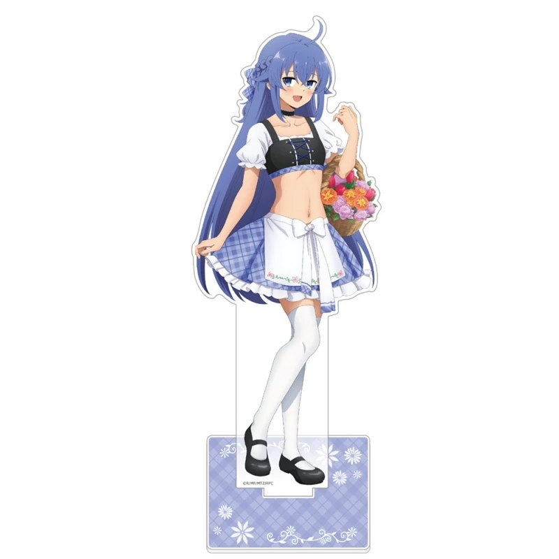 Фото Аниме Mushoku Tensei: Jobless Reincarnation Housemaid Series, акриловая подставка Sylphiette Eris Roxy, фигурка, настольное украшение, подарки №2