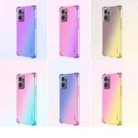 for oppo reno7 pro se 5g gradient color ultra thin soft tpu phone case four corners anti fall airbag protection back cover