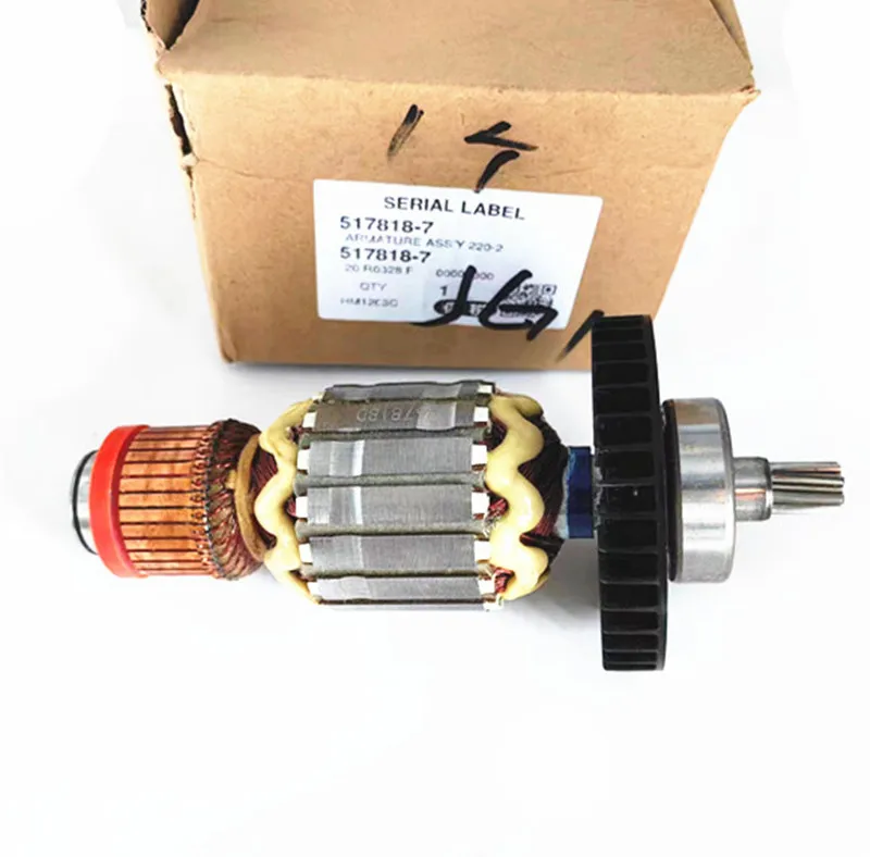 

AC220-240V MAKITA 517818-7 якорь ротора для ротора HM1213C HM1203C