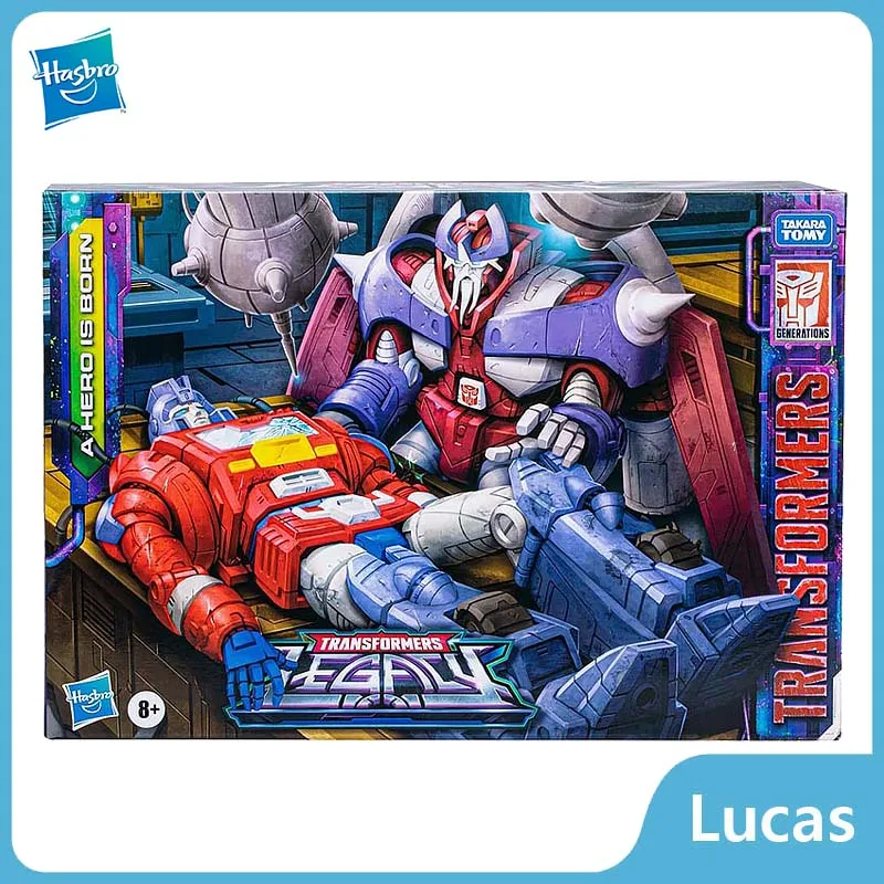 

Hasbro Transformers Generations Legacy G Series Hp A Hero Is Born Alpha Trion and Orion Pax Action Figure Model Toys F4242