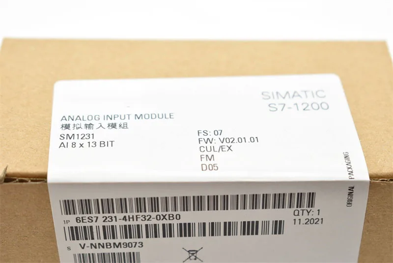 

Original New In Stock 6ES7231-4HF32-0XB0 PLC Module 1 Year Warranty