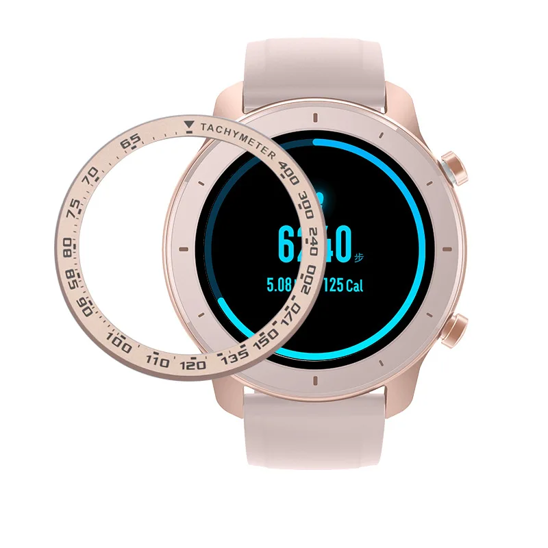 42mm 47mm Metal Bezel for Huami Amazfit GTR Anti-scratch Smartwatch Protective Cover Ring for GTR Scale Bumper Shell  Case Frame