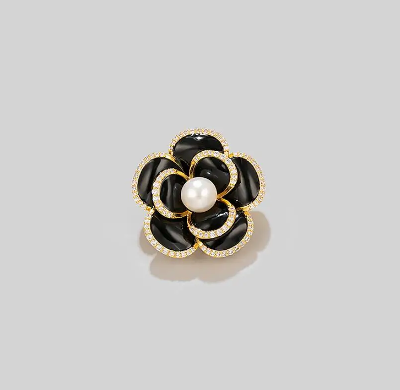 Купить Брошь В Виде Цветка Из Ткани