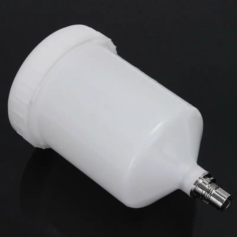 

Paint Spray Cup Pot Container HVLP Tool For SATA Sprayer Plastic 180x100x13mm