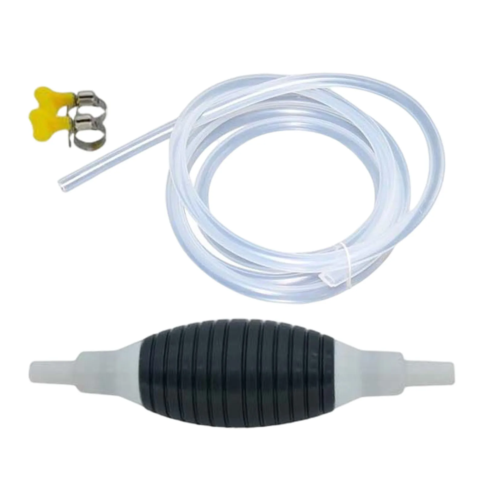 

High Flow Siphon Hand Pump Gasolines Siphon Hose Transfer Siphon Pump For Gases Gasolines Petrol Diesel Oil Liquid Water Fish