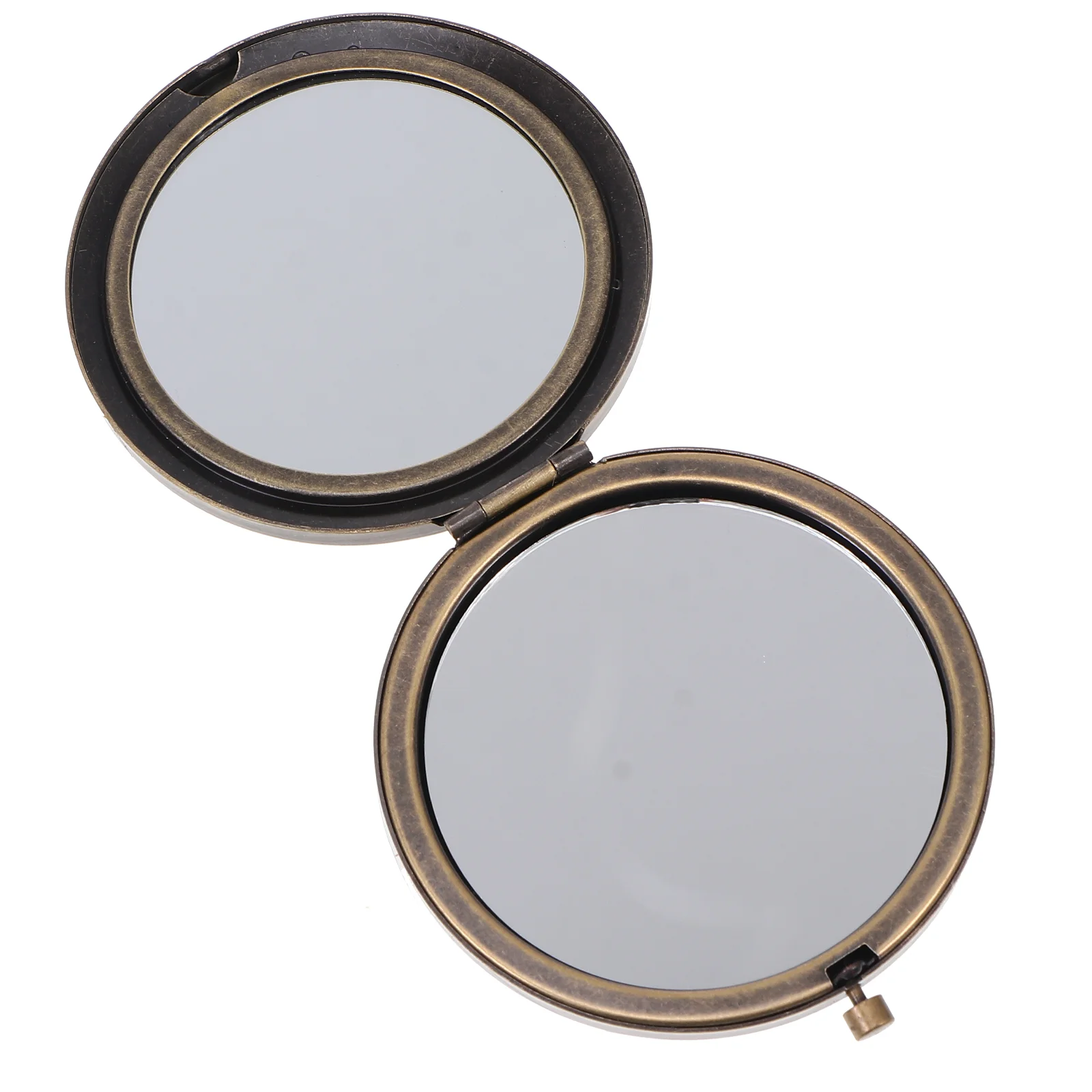 

Makeup Mirror Vintage Style Makeup Mirror Folding Compact Cosmetics Mirror for Travel Mirrors Makeup
