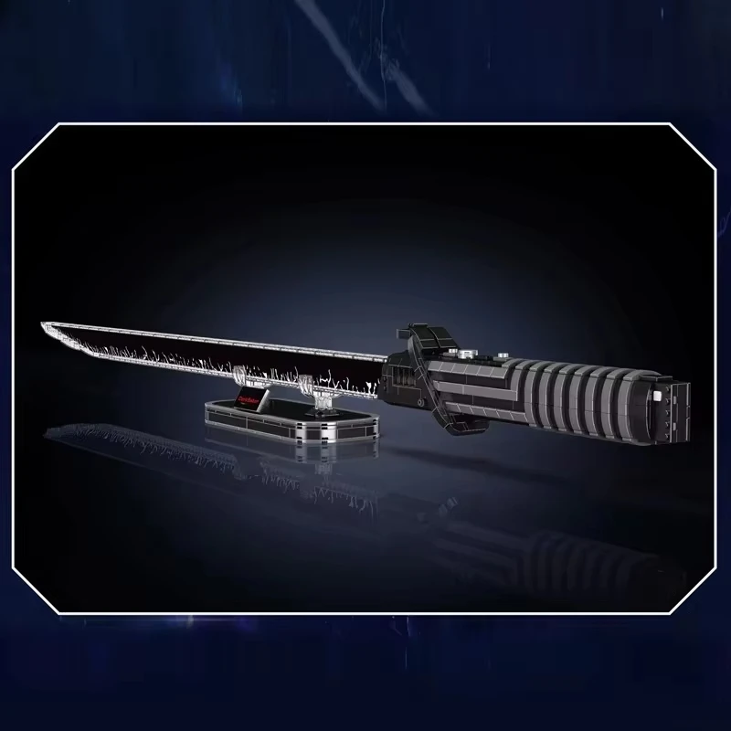 MOLD KING 10138 Техническая модель темной шабе со светодиодной подсветкой строительный