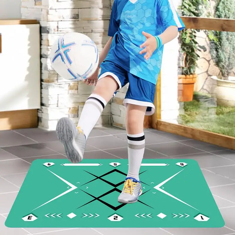 Футбольный тренировочный бесшумный строительный Коврик для тренировок коврики