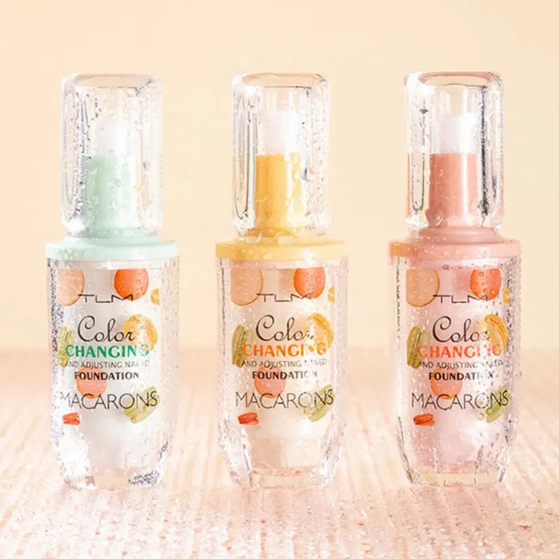 

Liquid Foundation Moisturizing Lasting Foundation Cream Concealer Face Acne Spots Blemish Cover Brighten Modify Skin Tone Makeup