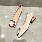 Женские туфли-лодочки FamtiYard, женские классические туфли без застежек, женская обувь Chausure 2022, привлекательные женские туфли на платформе и каблуке