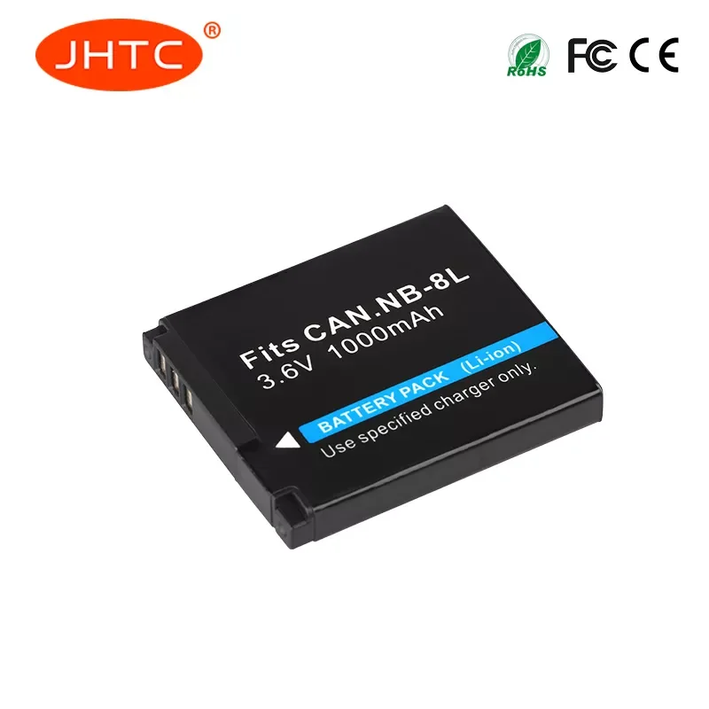 

1000mAh NB-8L NB8L 8L Li-ion Battery For Canon PowerShot A3300 A3200 A3100 A3000 A2200 A1200 IS Camera Battery nb 8l