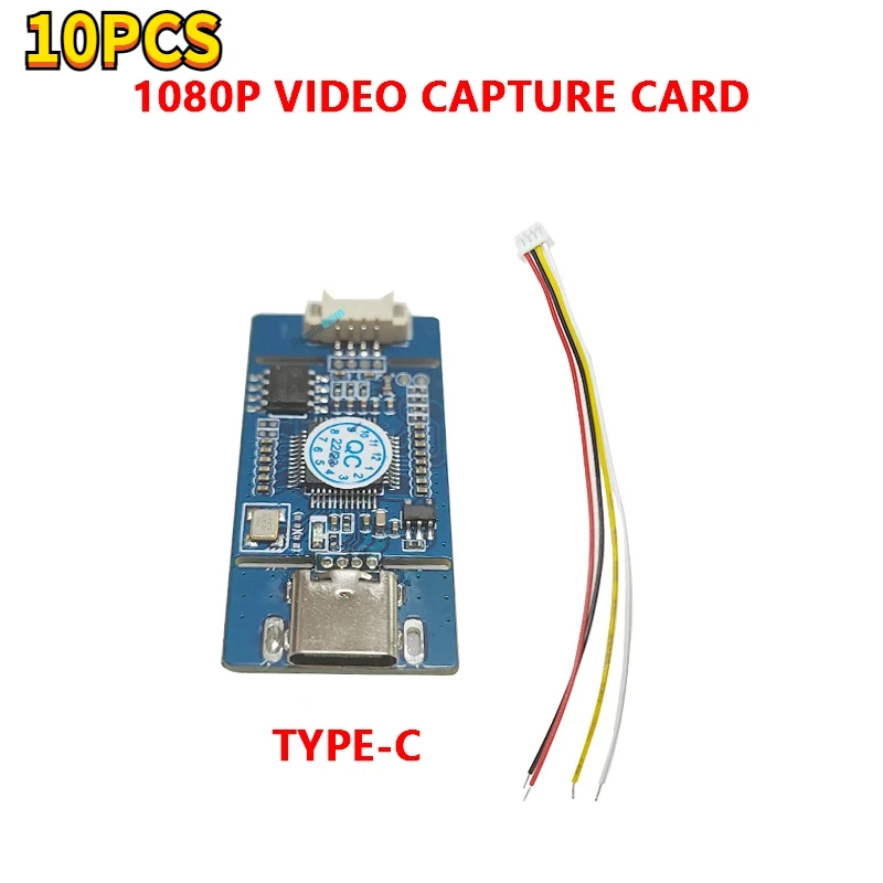 

10 шт./партия, Карта видеозахвата 1080P с CVBS на USB