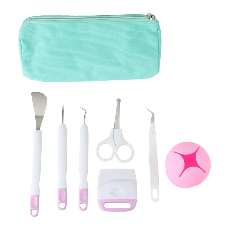 

7Pcs/Lot DIY Cardstock Crafting Basic Tools Kit Craft Vinyl Weeding Tools Silhouette Embossed Wording Tool For Cricut