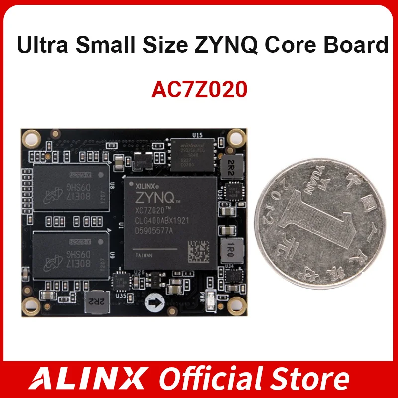 

ALINX AC7Z020 Xilinx ZYNQ-7000 ARM FPGA Core Board XC7Z020 7000 7020 System on Module Demo Card SOM CE EMC ROHS