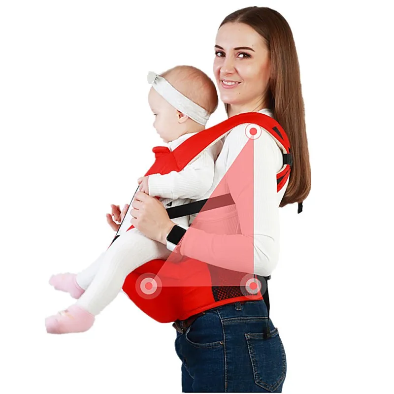 

0-48 Months Ergonomic Baby Carrier Backpack With Hip Seat For Newborn Multi-function Infant Sling Wrap Waist Stool Baby Kangaroo