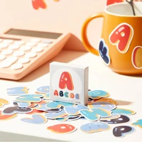 imoon 5052 pcs colorful cute alphabet number decorative sticker self adhesive letters for kids scrapbooking journal supplies