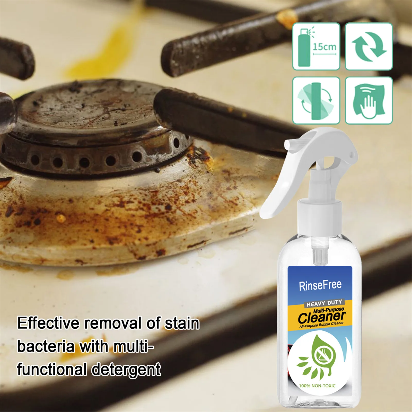 

Multi-purpose Foam Cleaner Anti-Aging Protection Household Cleaning Foam Spray Cleaner All Purpose Bubble Cleaner Grease Cleaner