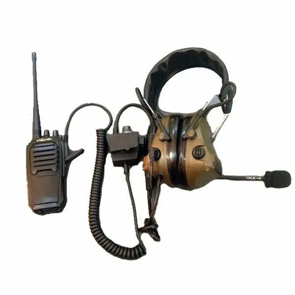 

Chierda C3 Military headphones noise cancelling walkie talkie headset