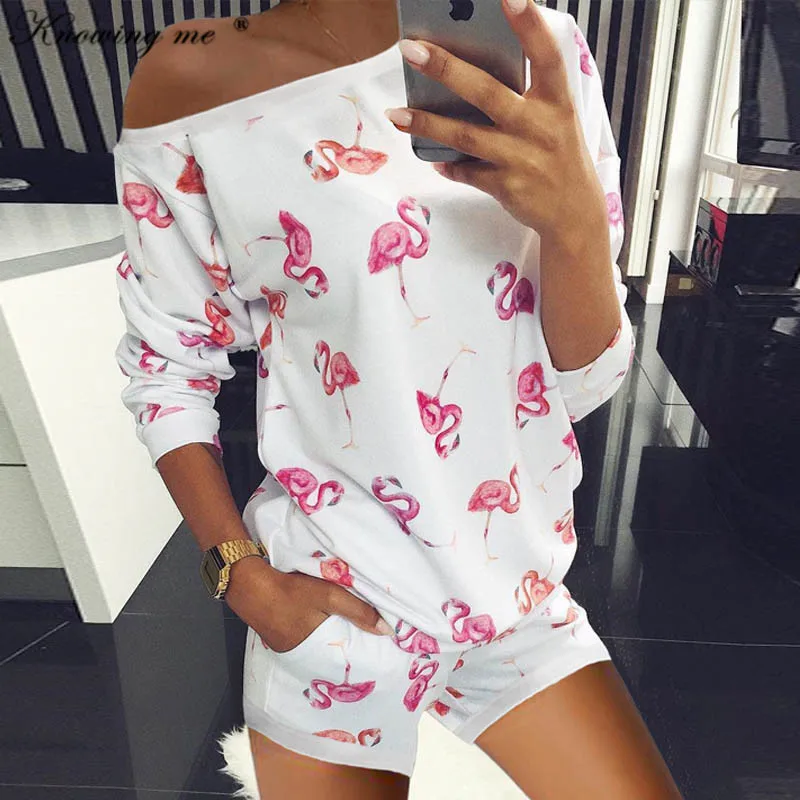 Комплект Спортивный женский из 2 предметов пикантный Повседневный Топ с