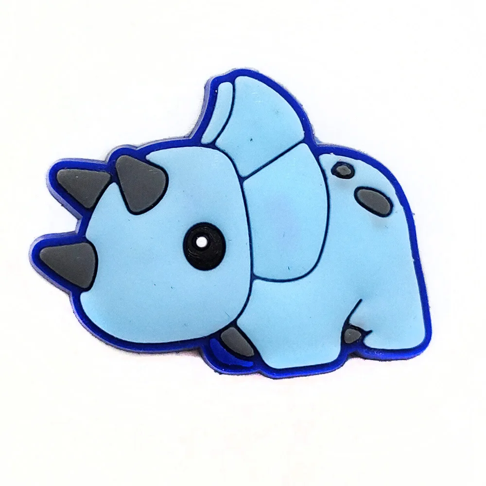 Sales 1Pcs PVC Cute Animal Shoe Charms Accessories Clog Buckle Decorations for Croc Sandals Wristband  Boys Girls Party Gifts