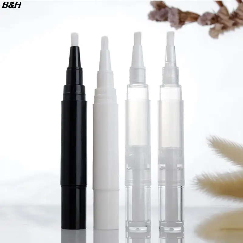 

1PC 5ML Empty Twist Pen with Brush Refillable Bottle Cosmetic Container Nail Polish Tube for Balm Nail Art Paint Mascara Oils