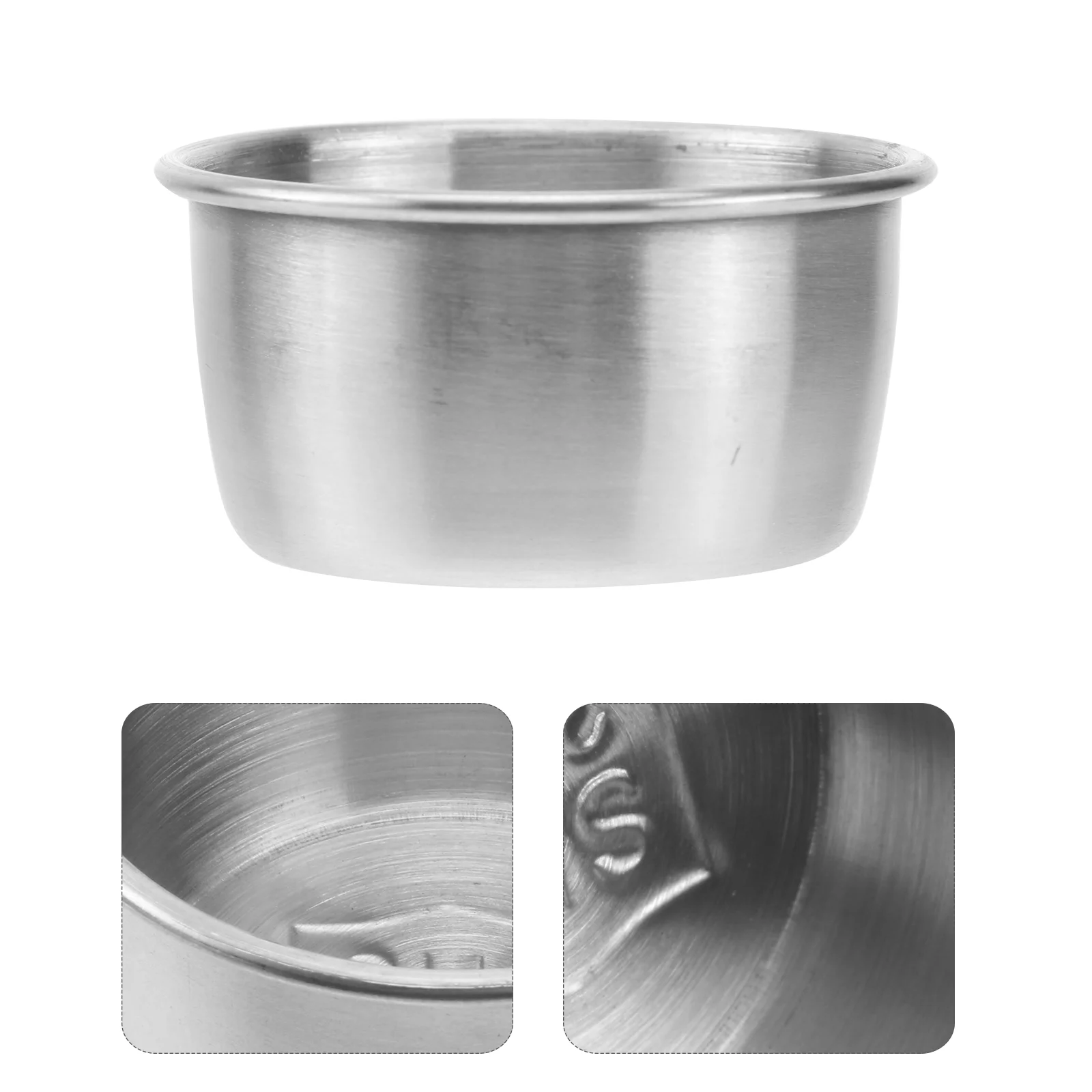 

Sauce Dipping Dish Seasoning Bowl Bowls Cups Dishes Stainless Plates Mini Steel Appetizer Soy Cup Side Sushi Plate Condiment