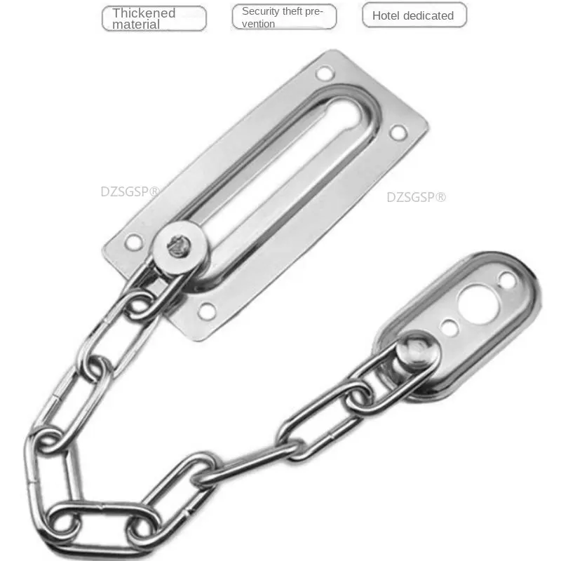 Security Chain Guard With Anti-theft Chain, Door Security Do