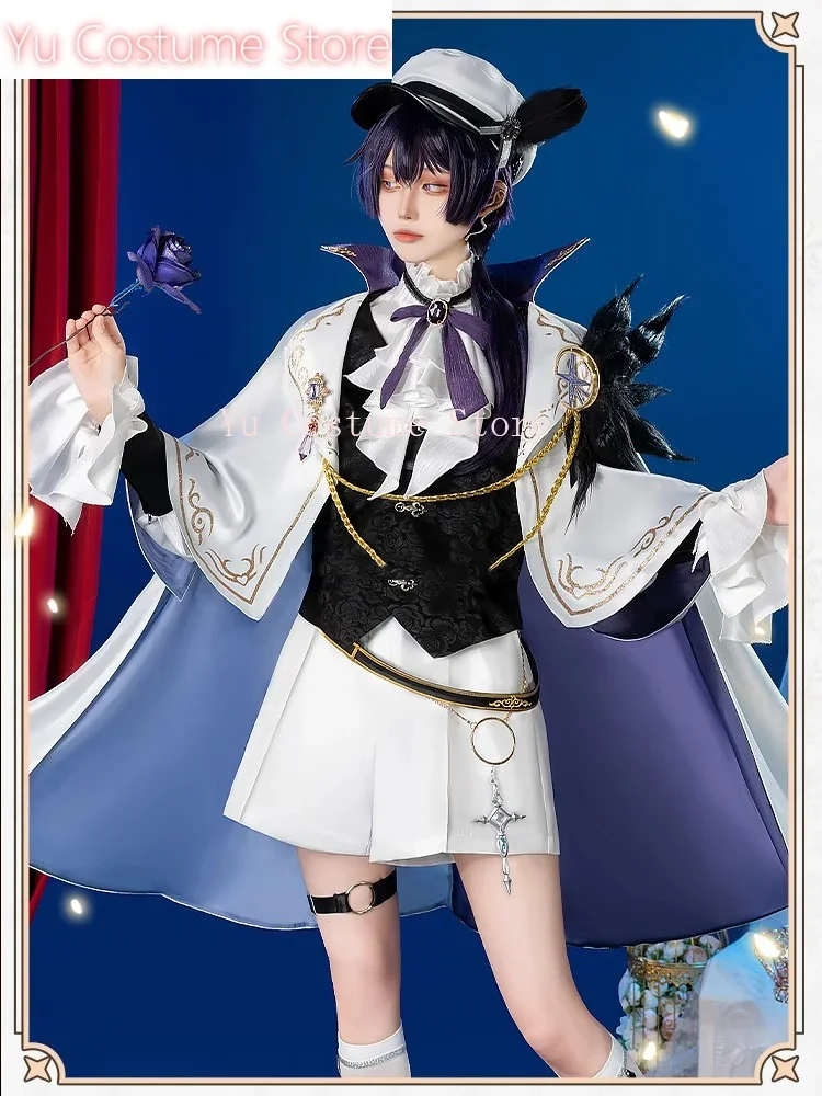 Yu костюм Genshin Impact Lynette Magician игровой милые комбинезоны косплей Хэллоуин вечерние