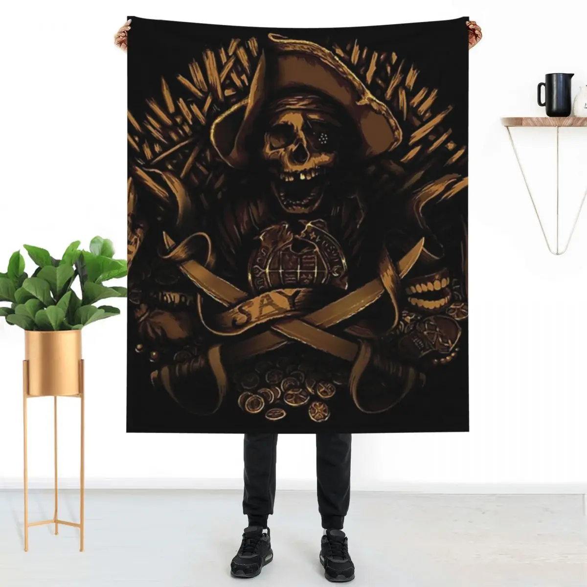 

The Goonies 80s Blanket Never Say Die Comfy Big Thick Throw Blanket Warm For Sofa Blankets