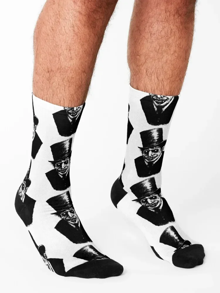 Носки Dr Jekyll роскошные новогодние носки для регби с героями мультфильмов мужские