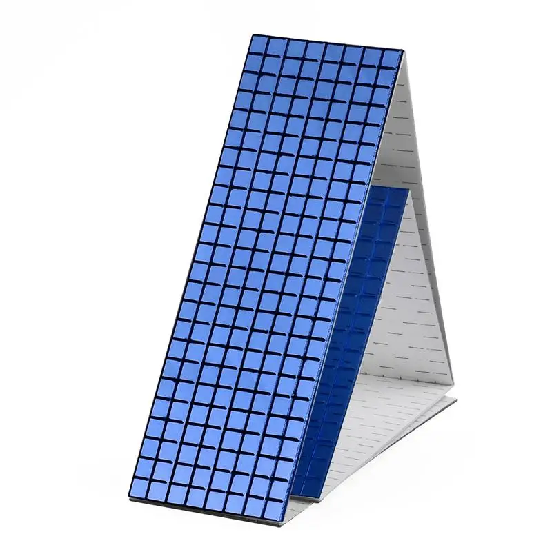 

Многоцветная самоклеящаяся зеркальная мозаичная лента 4х60 см