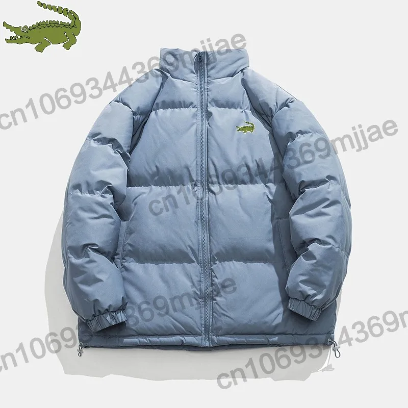 2022 winter Y2K basic men's and women's down jacket large cotton jacket warm polyester taffeta thickened jacket