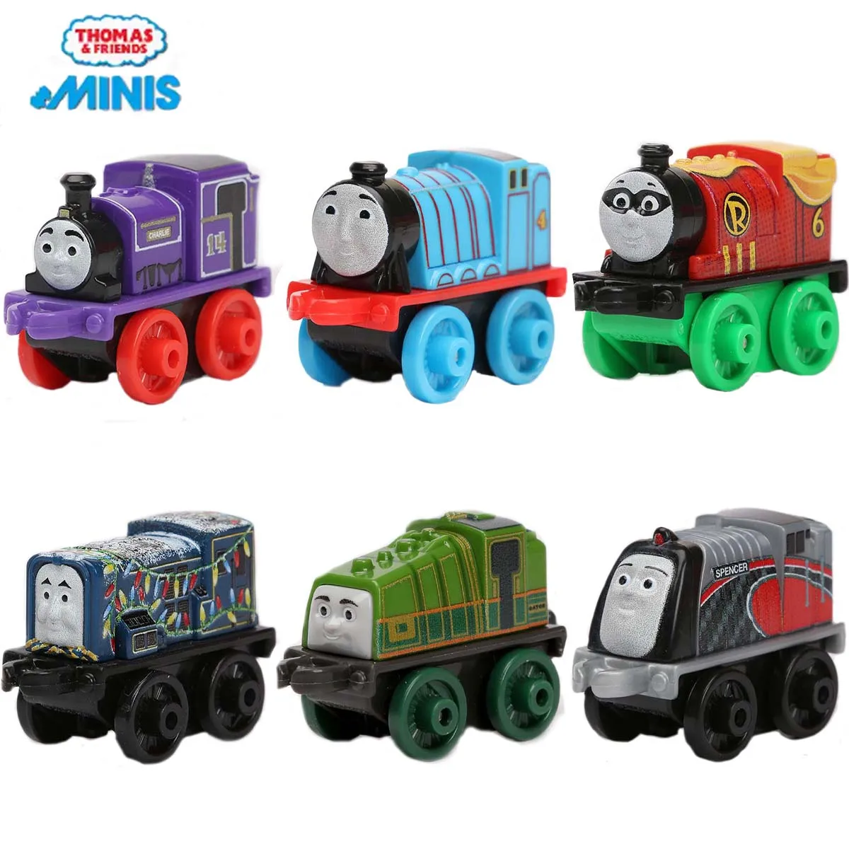 Zestaw pociągów Mini Thomas &amp Friends Odlewany plastikowy model samochodu kolejowego dla dzieci w wieku 14 lat Nie wymaga bat...