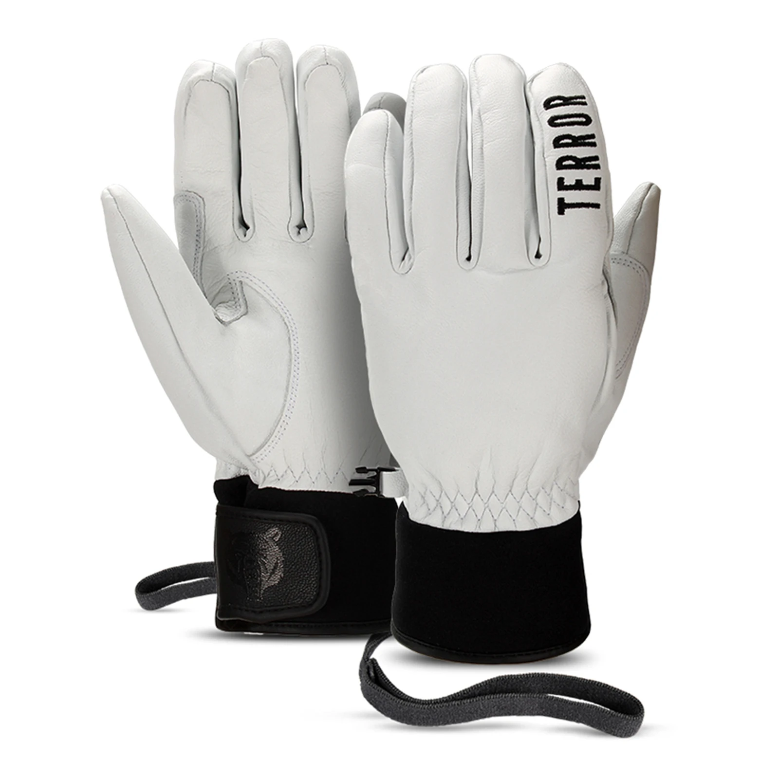 Лыжные перчатки TERROR LEATHER GLOVES из износостойкой козьей кожи