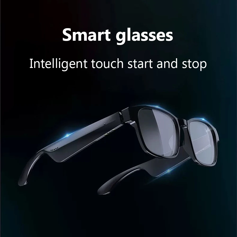 

New Stylish Audio Sunglasses Wireless Smart Glasses BT5.0 Stereo Headsets DIY Lenses Available Hands-Free Driving Calling
