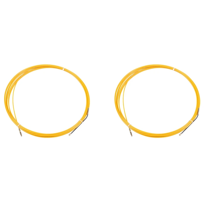 

2 шт. 10 м 3 мм направляющее устройство, Стекловолоконный электрический кабель, нажимные пули, канал, змея, рыба, лента, провод