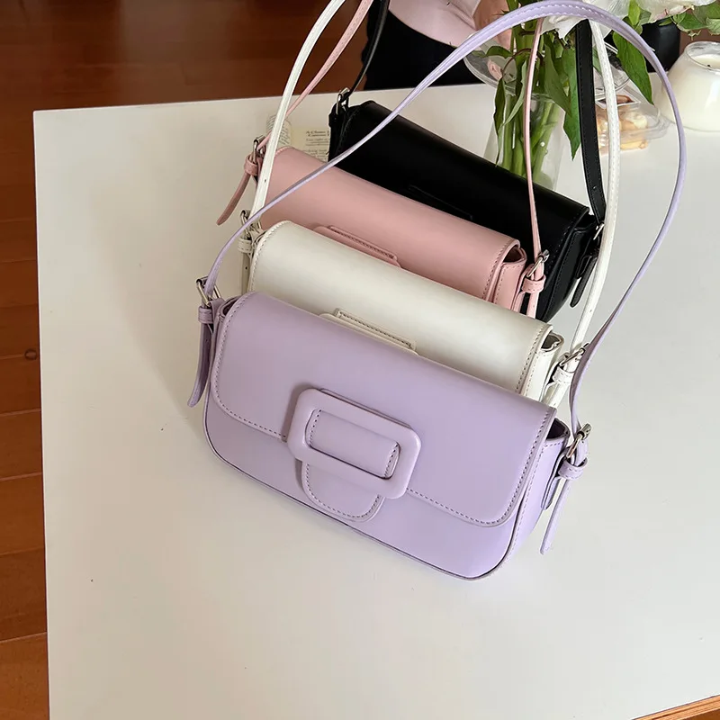 

Женская сумка Polly 2023, новая нишевая дизайнерская модная сумка с французскими стиками, Ретро сумка на одно плечо, простая кембриджская сумка