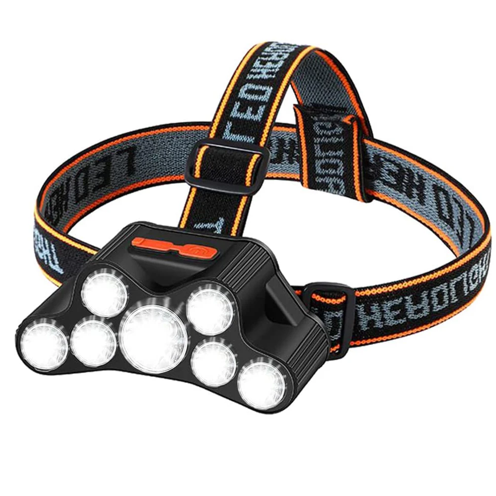 

Светодиодный головной фонарь, светодиодный головной фонарь с зарядкой от USB, Головной фонарь для езды на велосипеде, бега, прогулок, кемпинг...