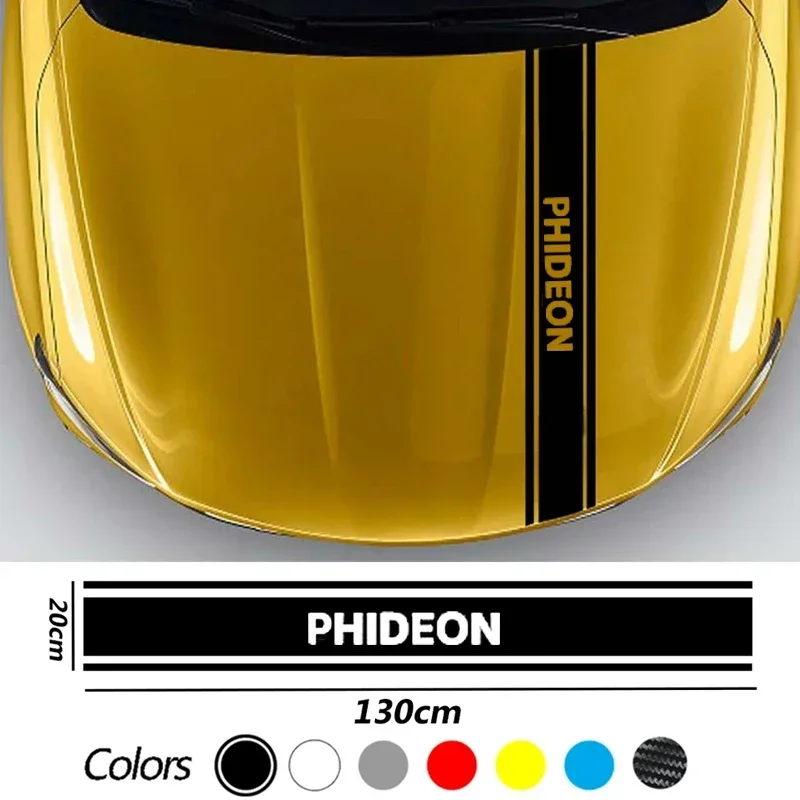 Наклейки на передний капот автомобиля внешние наклейки для Volkswagen VW PHIDEON эмблема