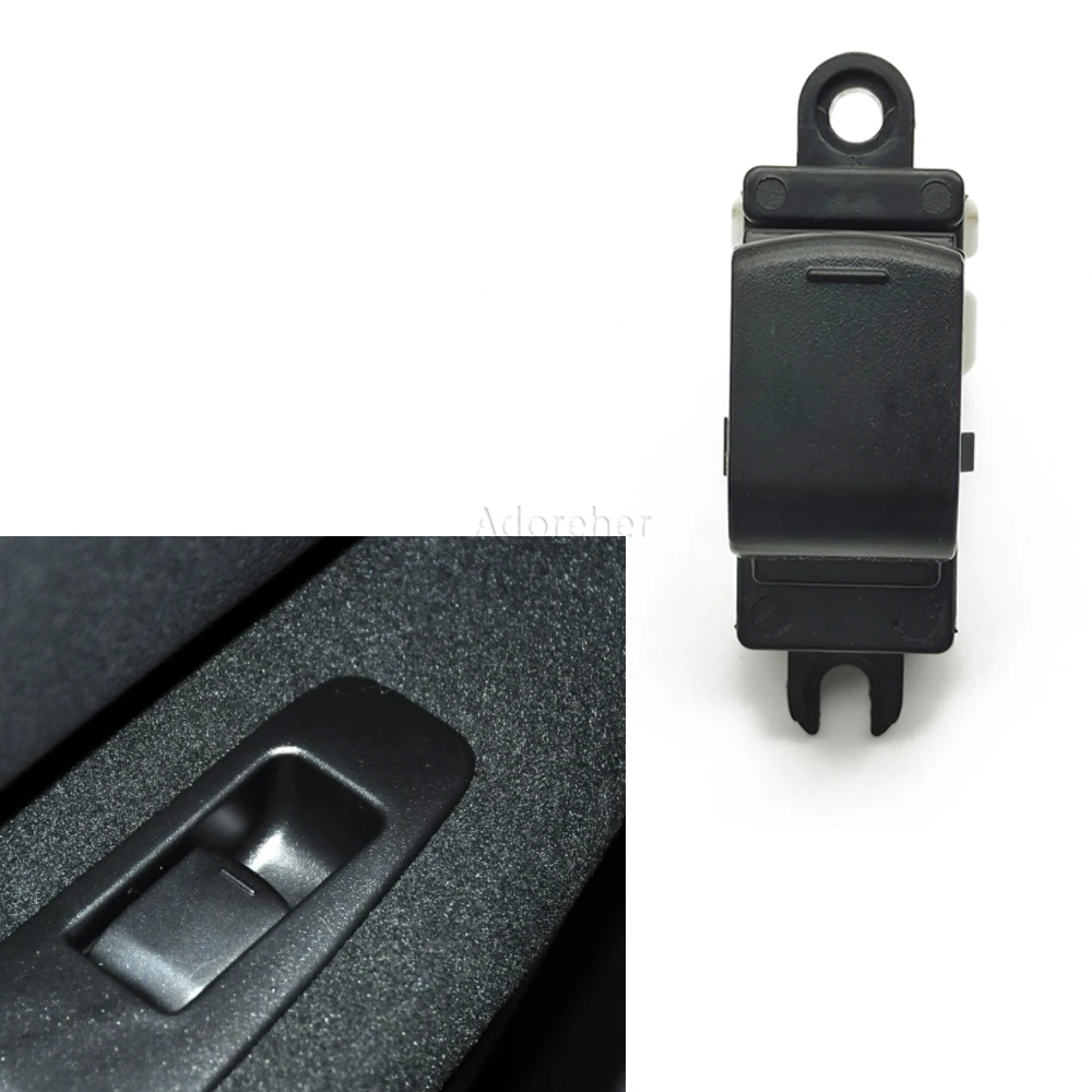 

Черный переключатель управления стеклоподъемником, кнопка переключения стеклоподъемника, совместимая с Nissan Qashqai J10 JJ10 2007 2008 2009 2010