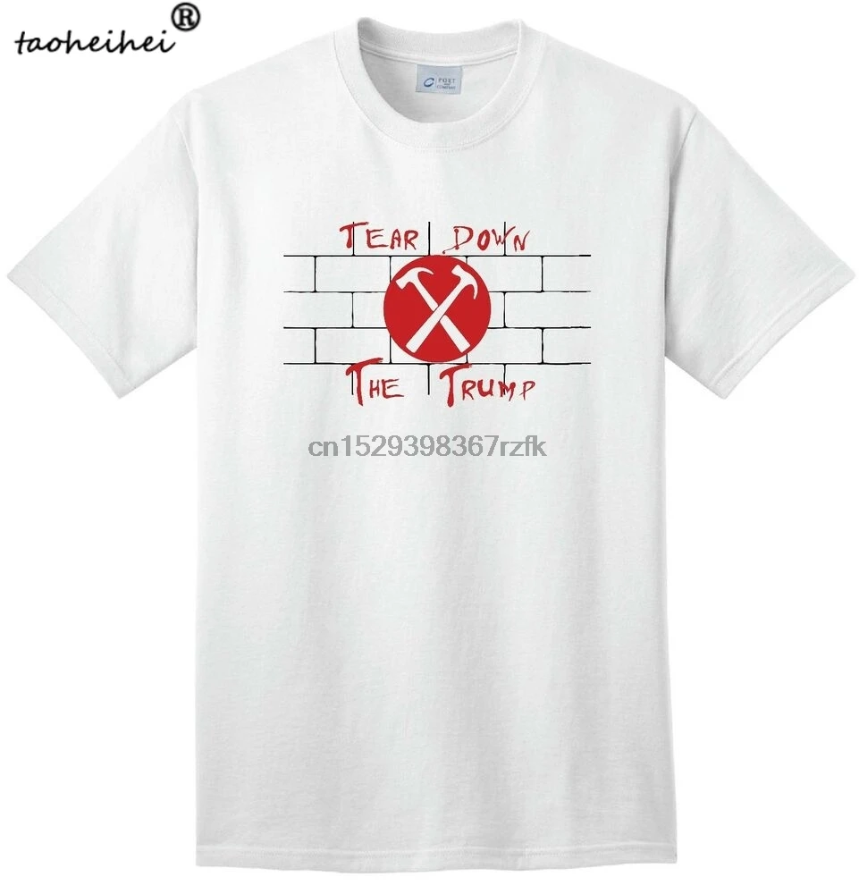 Снимите футболку с изображением Трампа против коротким рукавом электона 16