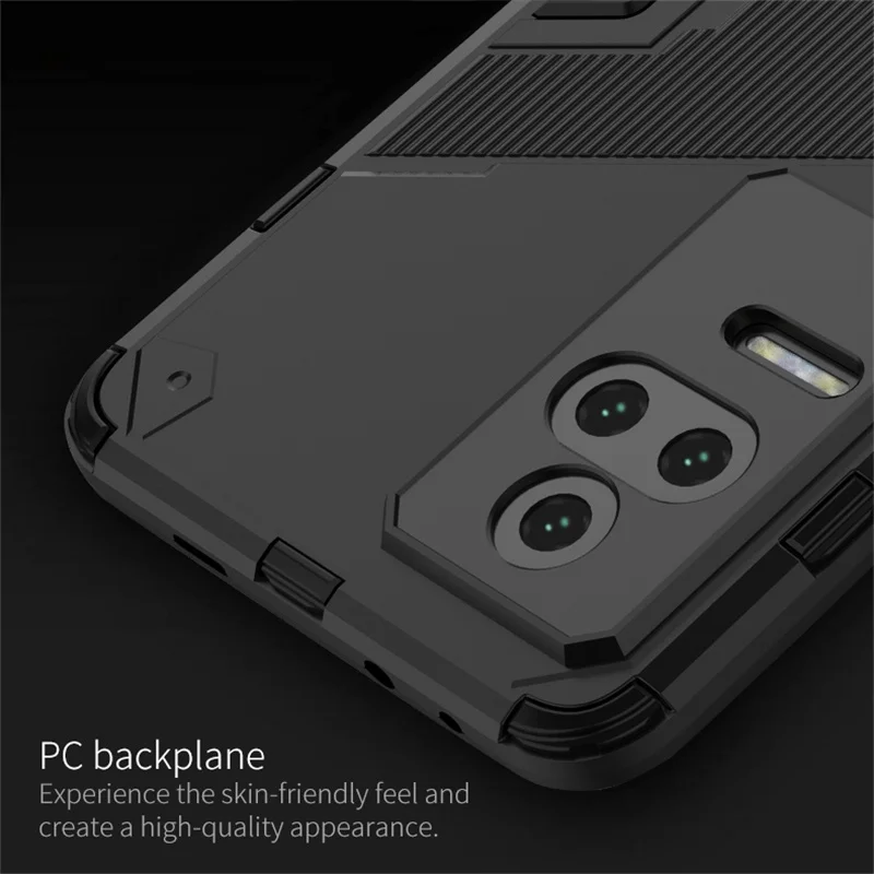 For Redmi K40S Case Cover Xiaomi Redmi K40S Capas New Back Kickstand Shockproof Holder Cover For Redmi K 50 K50 Pro K40S Fundas