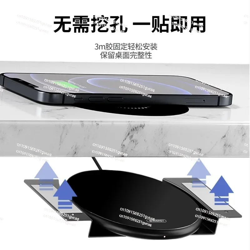 Воздухозащитное беспроводное зарядное устройство 30 мм быстрая зарядка