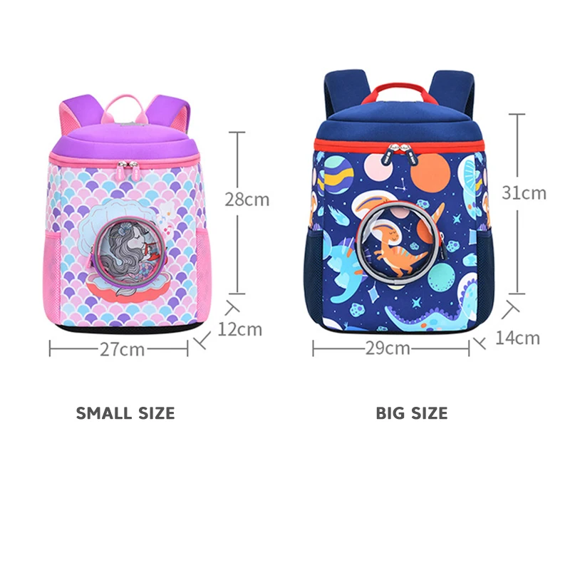 drop shipping 3D Cartoon Dinosaur Kid Backpack for Kindergarten Boys Girls School Bag Cute Lightweight Children Mochila Infantil