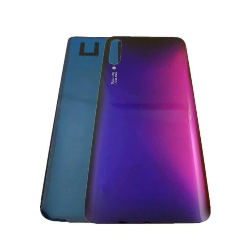 

10 шт., задняя крышка батарейного отсека для Huawei Y9S, стеклянная панель, задняя крышка корпуса, чехол для Huawei P Smart Pro 2019, Крышка батарейного отсека, запасные части