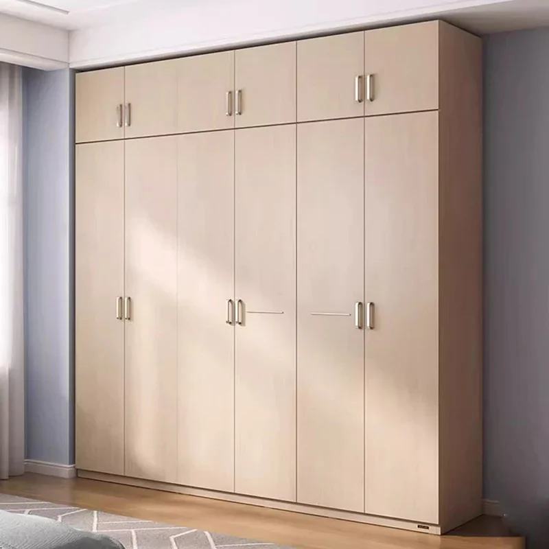 Шкаф-органайзер с деревянными ручками большой белый шкаф для хранения мебель