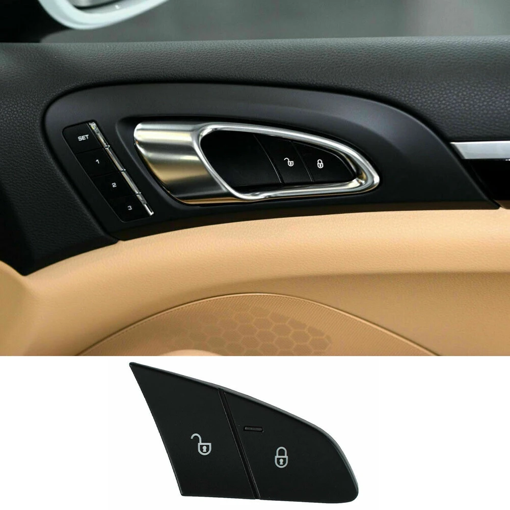 

Car Passengers Side Door Lock Switch Push Button Interior Accessories For Porsche Cayenne 2011-17 7PP962107EIVI Door Lock Switch