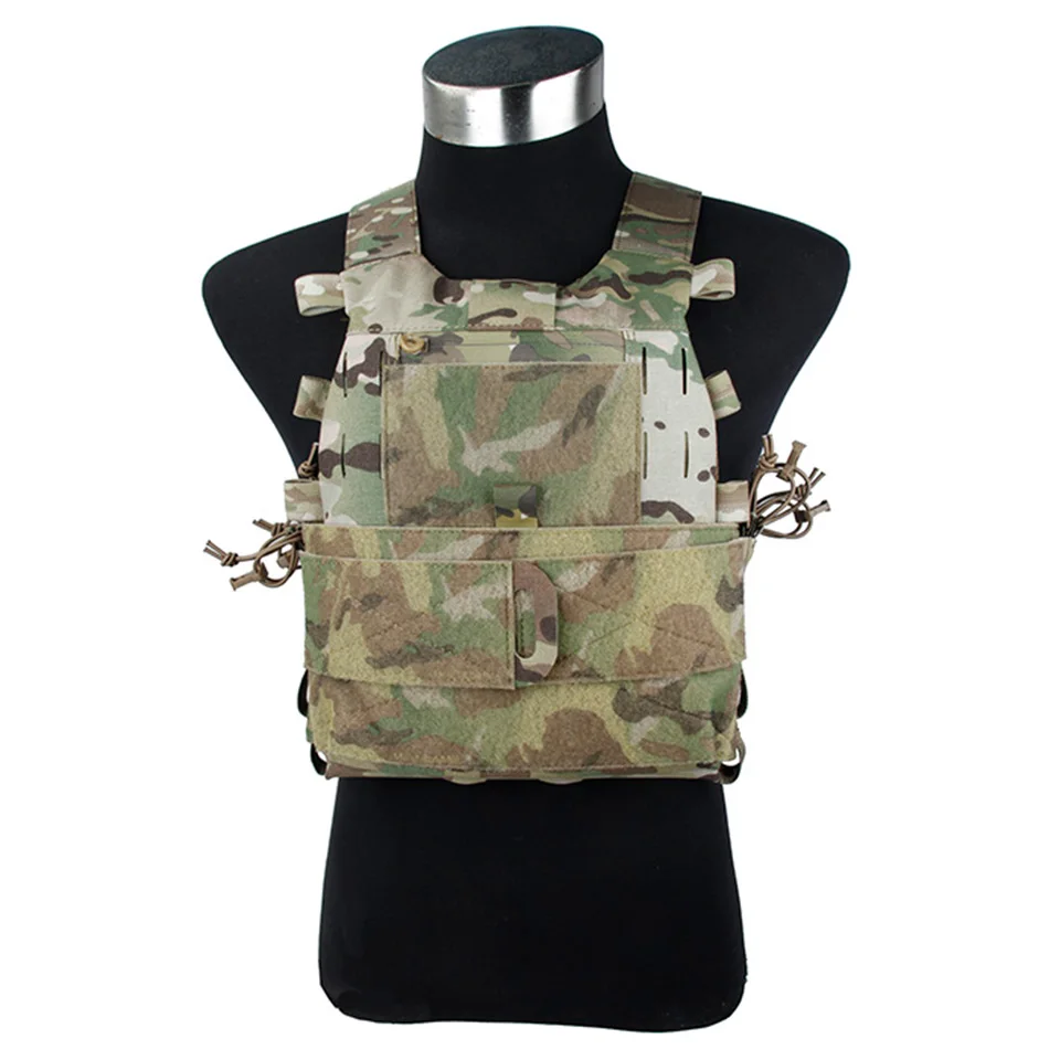 

TMC Tactical Vest Multicam Military Molle Plate Carrier Magazine Outdoor Protective Lightweight Vest TMC3385