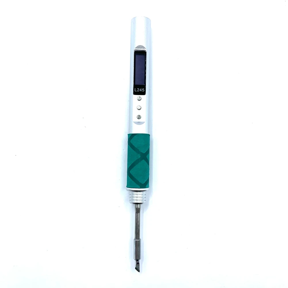 

L245 65W Digital Soldering Pen Portable Electric Soldering Iron Aluminum Alloy CNC Shell QC PD Type-C for JBC245 Silver